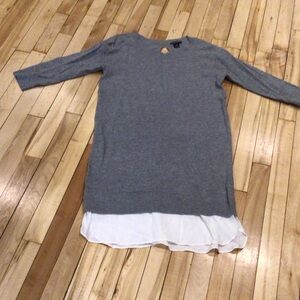 Club Monaco Heather Gray Sweater